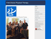 Tablet Screenshot of firstchoiceptminot.com